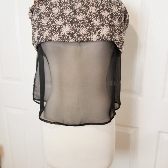 Nwot Generation Love High Neck Floral Top - Picture 5 of 13